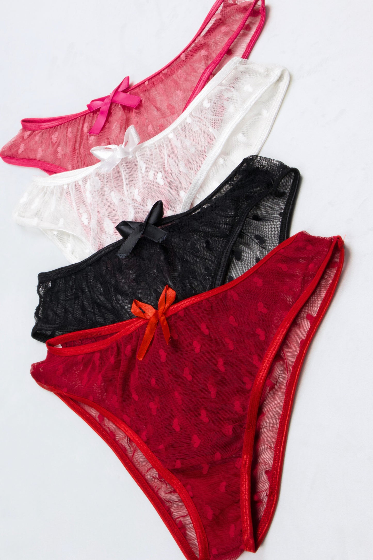 Sheer Reveal Bikini Panty (Pack of 4)