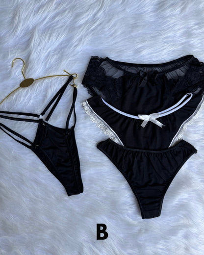 Black Set (Pack of 4)