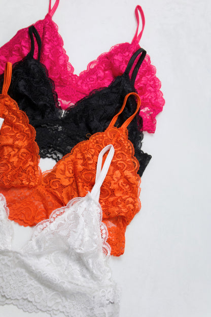 Lace Bralette (Pack of 4)