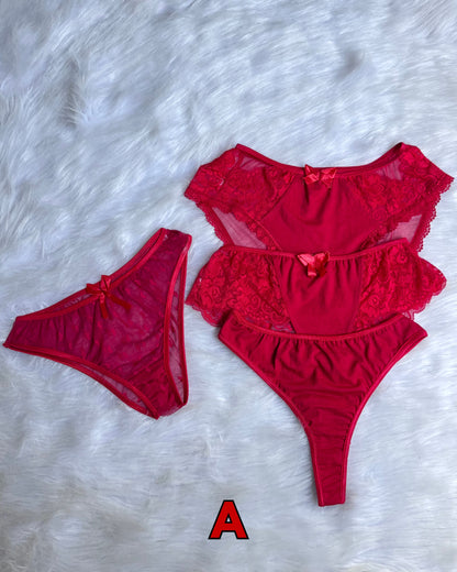 Red Set (Pack of 4)