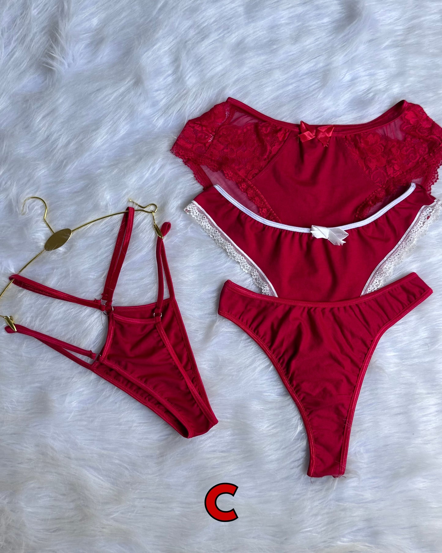 Red Set (Pack of 4)