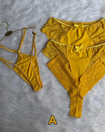 Yellow Set (Pack of 4)