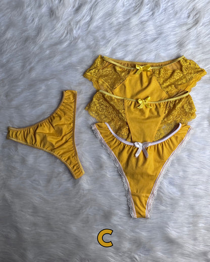 Yellow Set (Pack of 4)