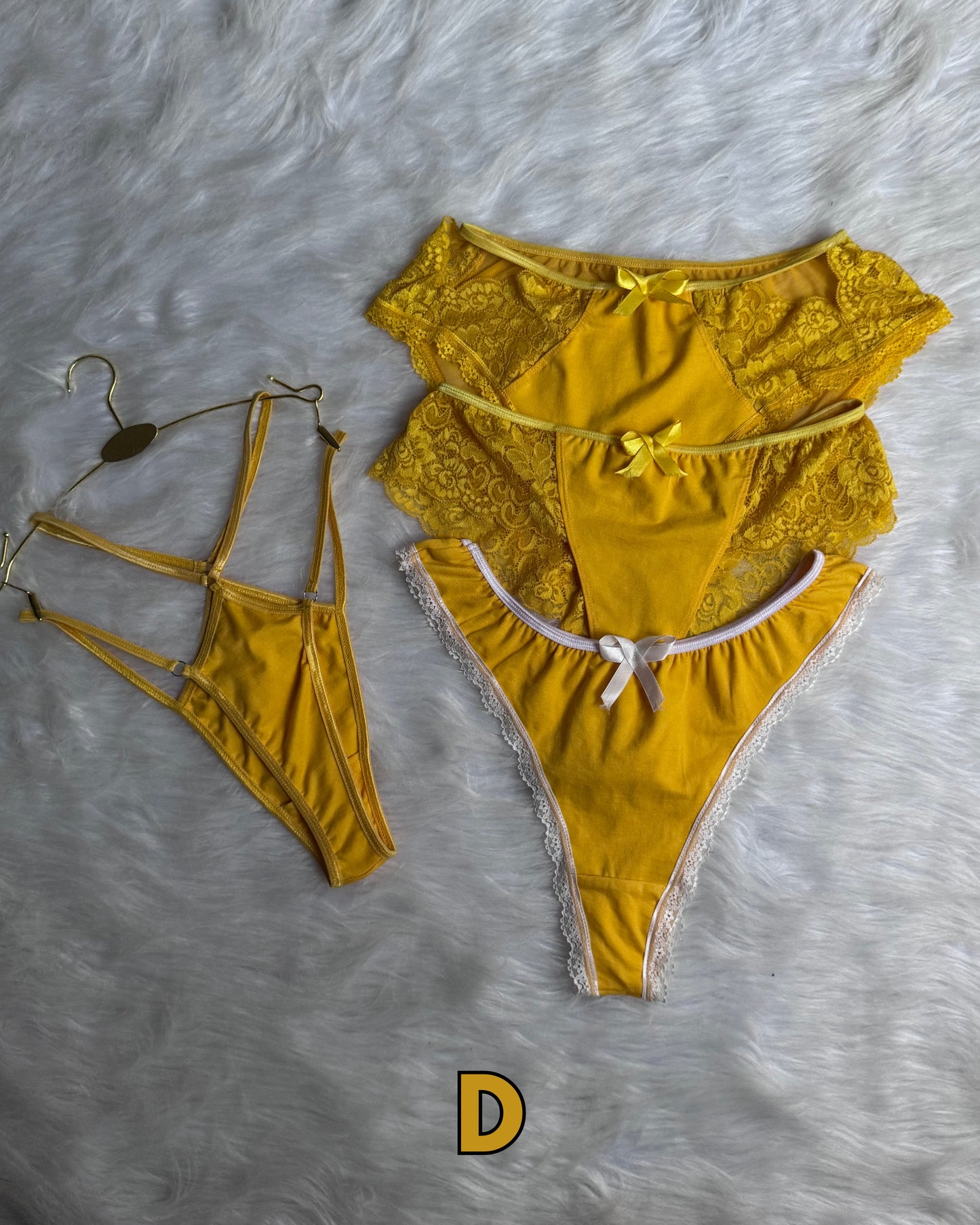 Yellow Set (Pack of 4)