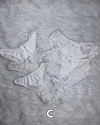 White Set (Pack of 6)