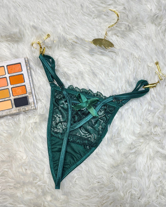 Lace Adjustable G-String Panty