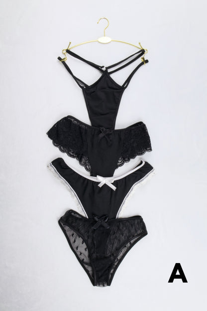Black Set (Pack of 4)