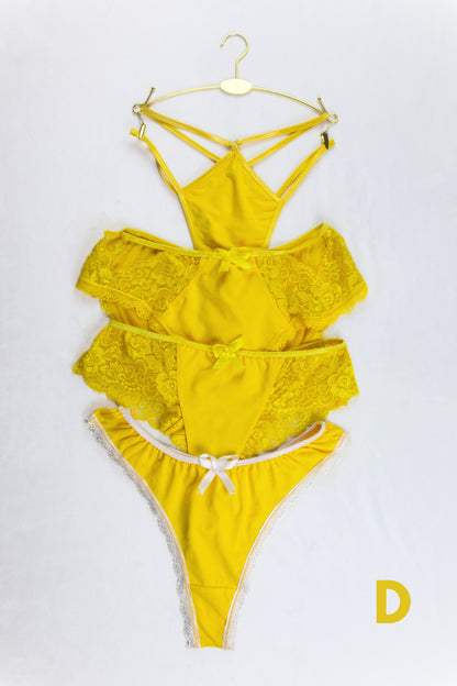 Yellow Set (Pack of 4)