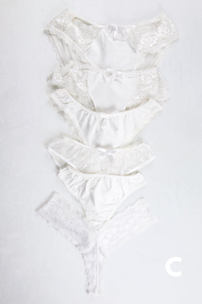 White Set (Pack of 6)