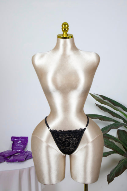 Lace Adjustable G-String Panty