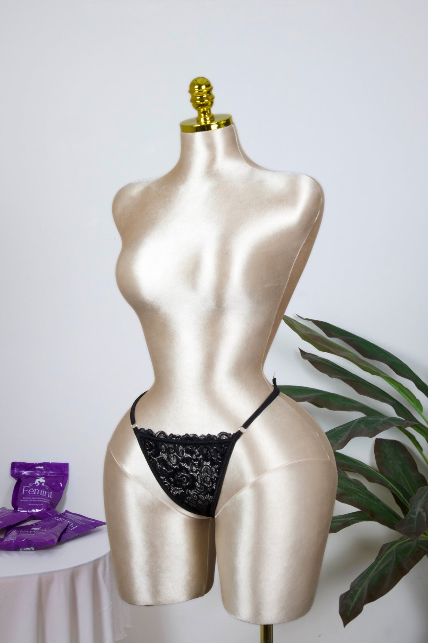 Lace Adjustable G-String Panty