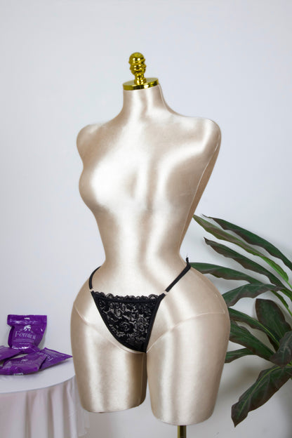 Lace Adjustable G-String Panty