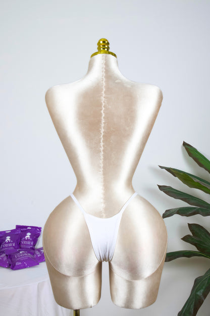 Cotton Ribbed Thong Panty