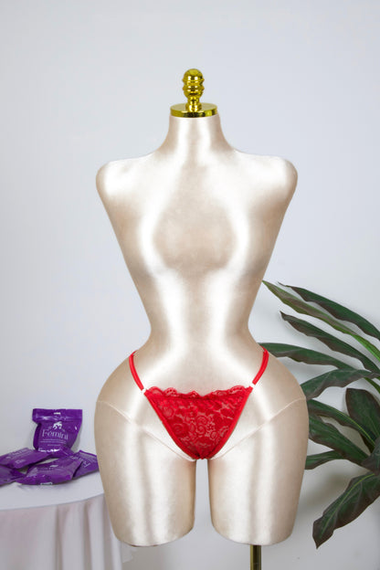 Lace Adjustable G-String Panty