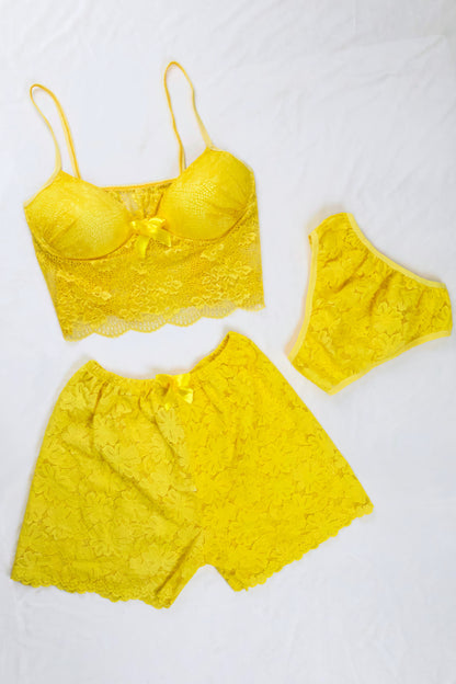 Lace 3-Piece Set