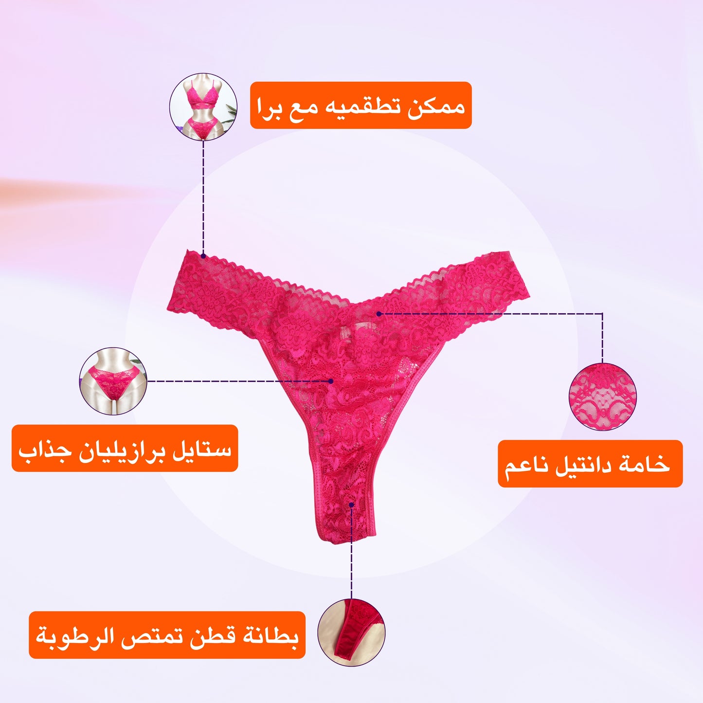 Lace Brazilian Panty