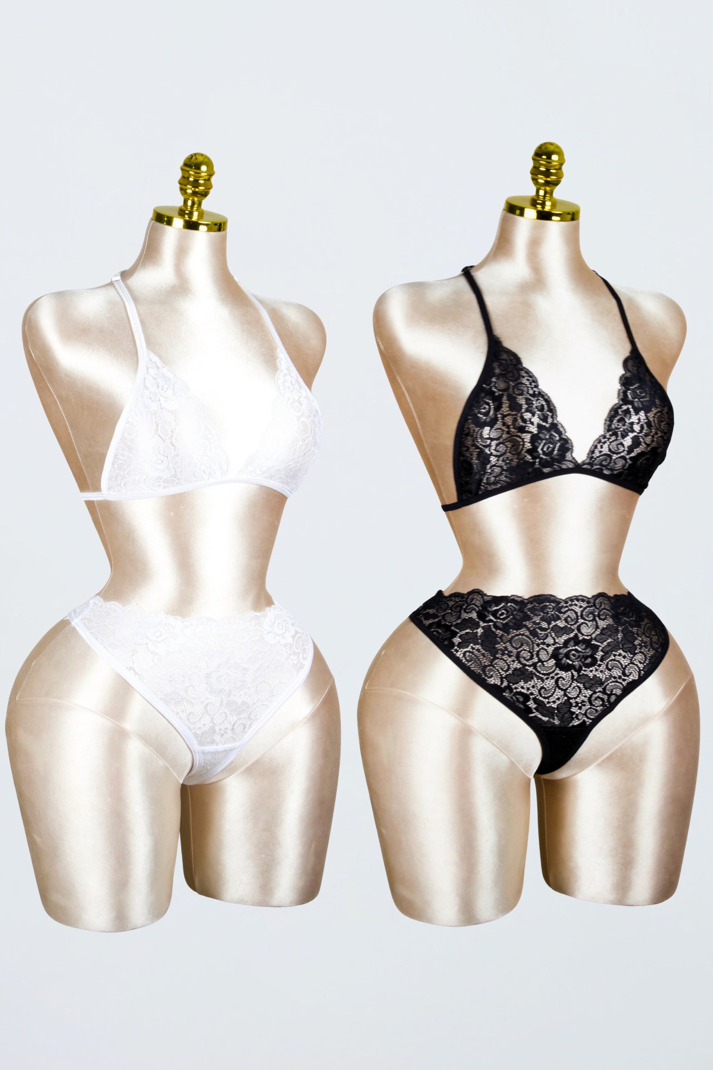 Lace Bra and Panty Set (Pack of 2)