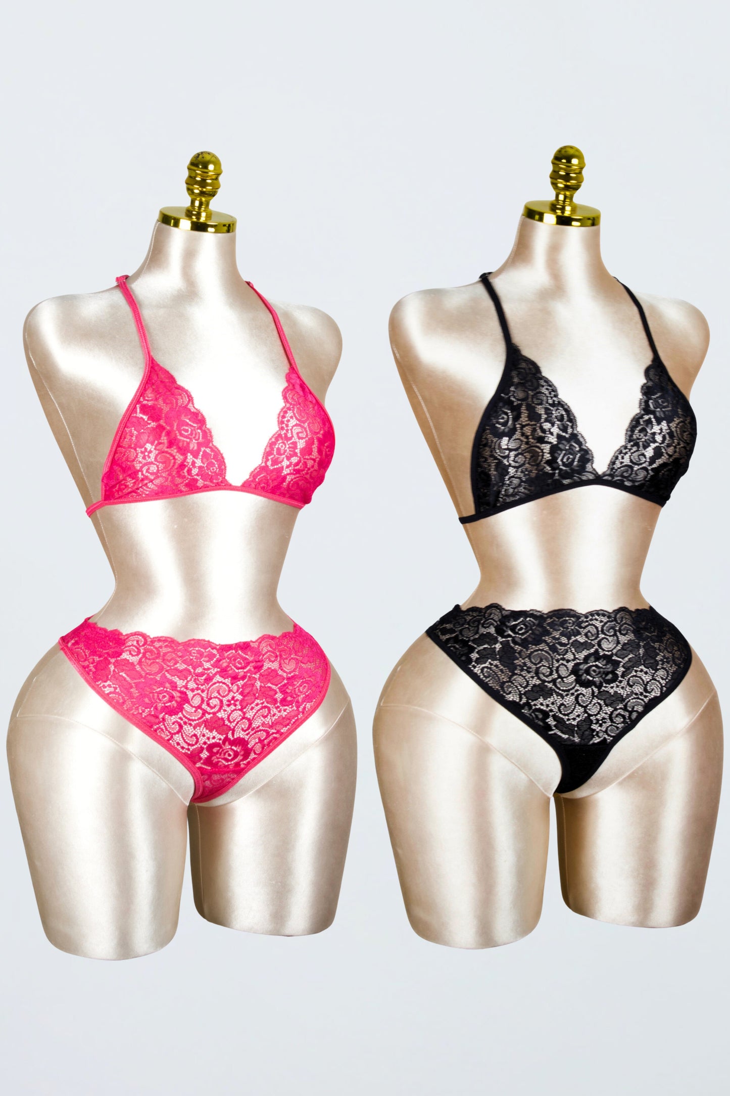 Lace Bra and Panty Set (Pack of 2)