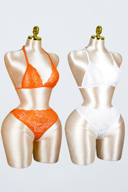 Lace Bra and Panty Set (Pack of 2)