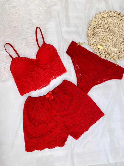 Lace 3-Piece Set