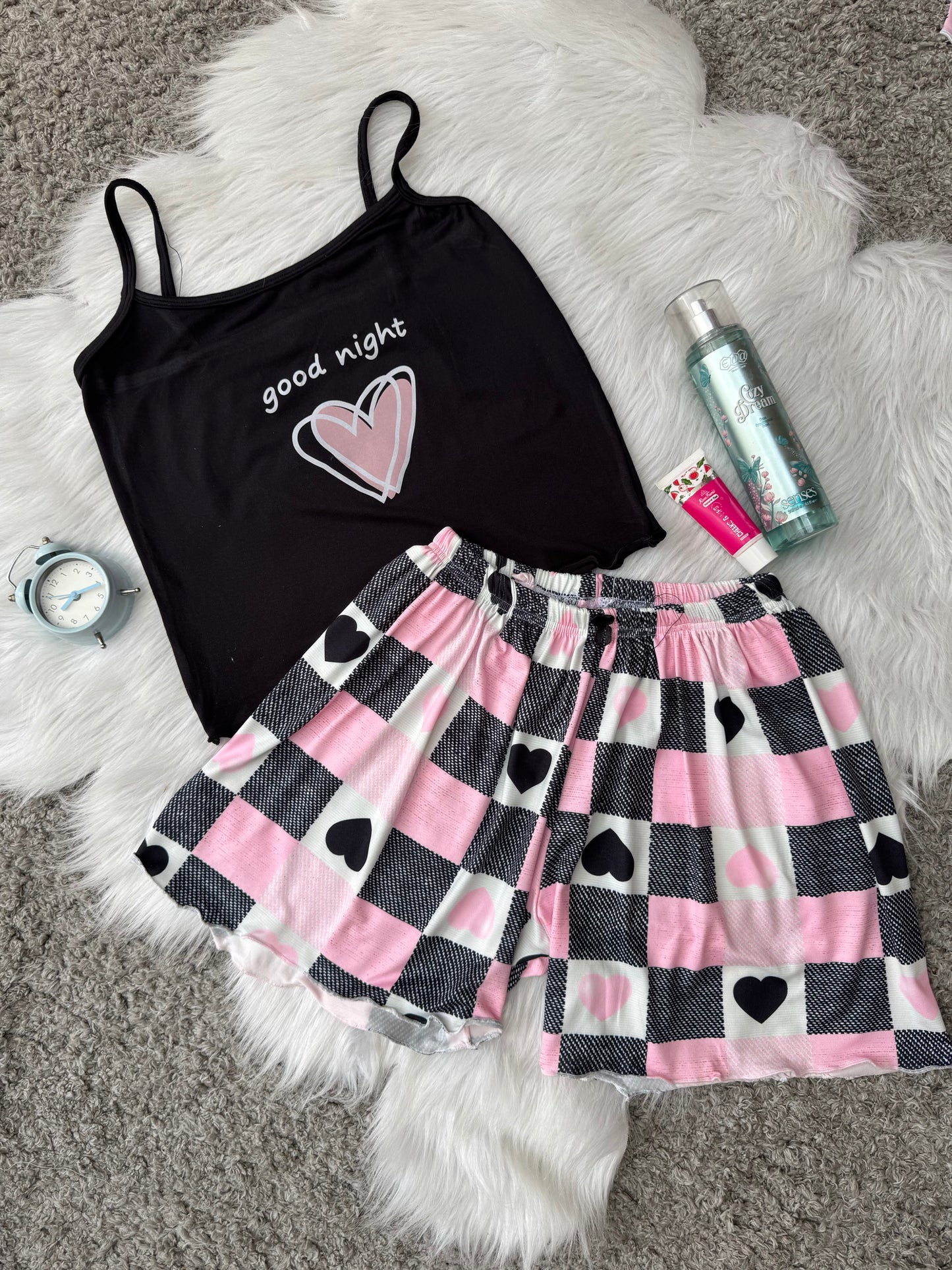 Women's Cotton Hot Shorts and Sleeveless Top Set