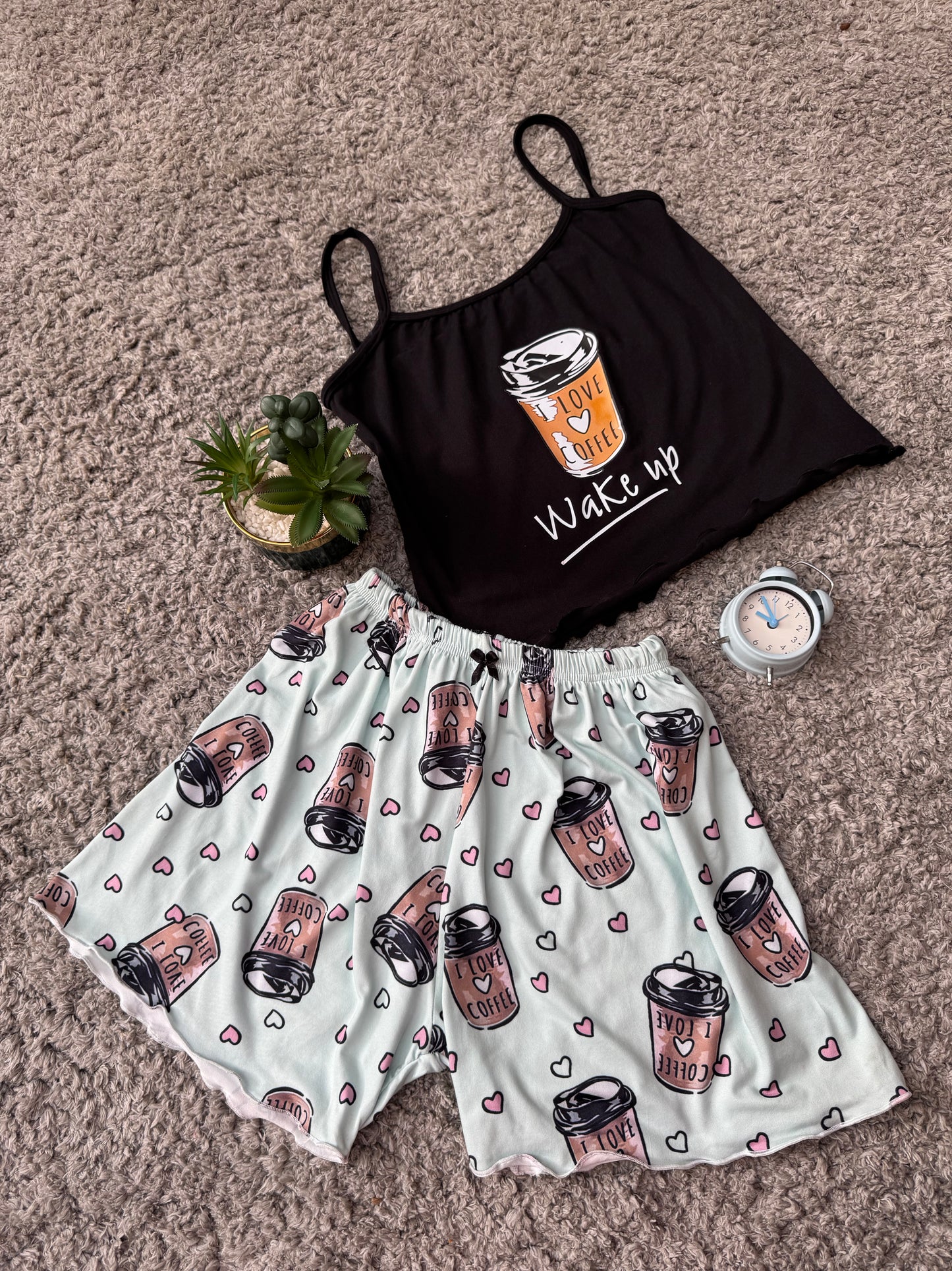 Trendy Hot Shorts & Tank Top Set