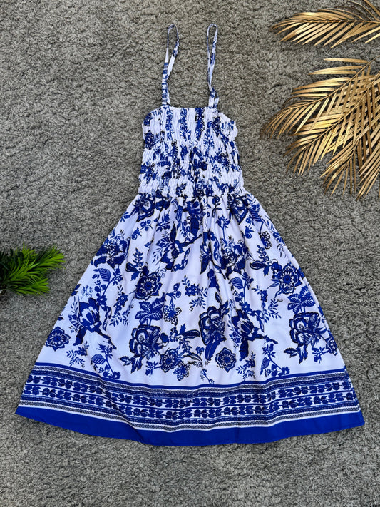 Printed Soft Mini Dress