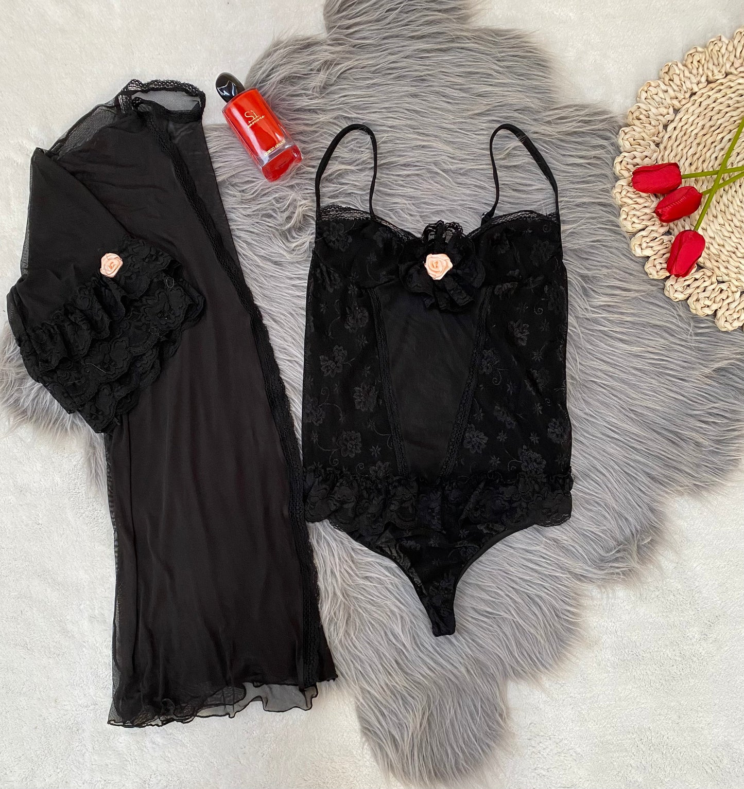 Comfortable Two-Piece Lingerie Set