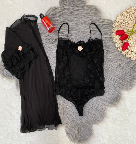 Comfortable Two-Piece Lingerie Set