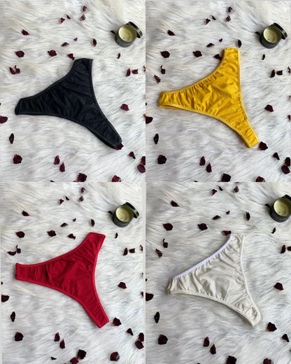 No-Show Thong Panty (Pack of 4)