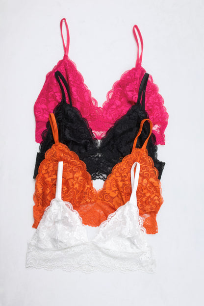 Lace Bralette (Pack of 4)