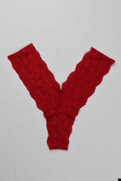 Lace Thong Panty