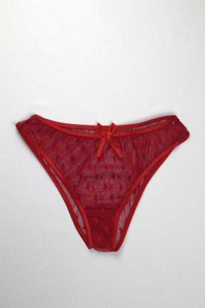 Sheer Reveal Thong Panty