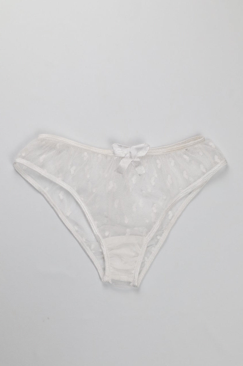 Sheer Reveal Thong Panty