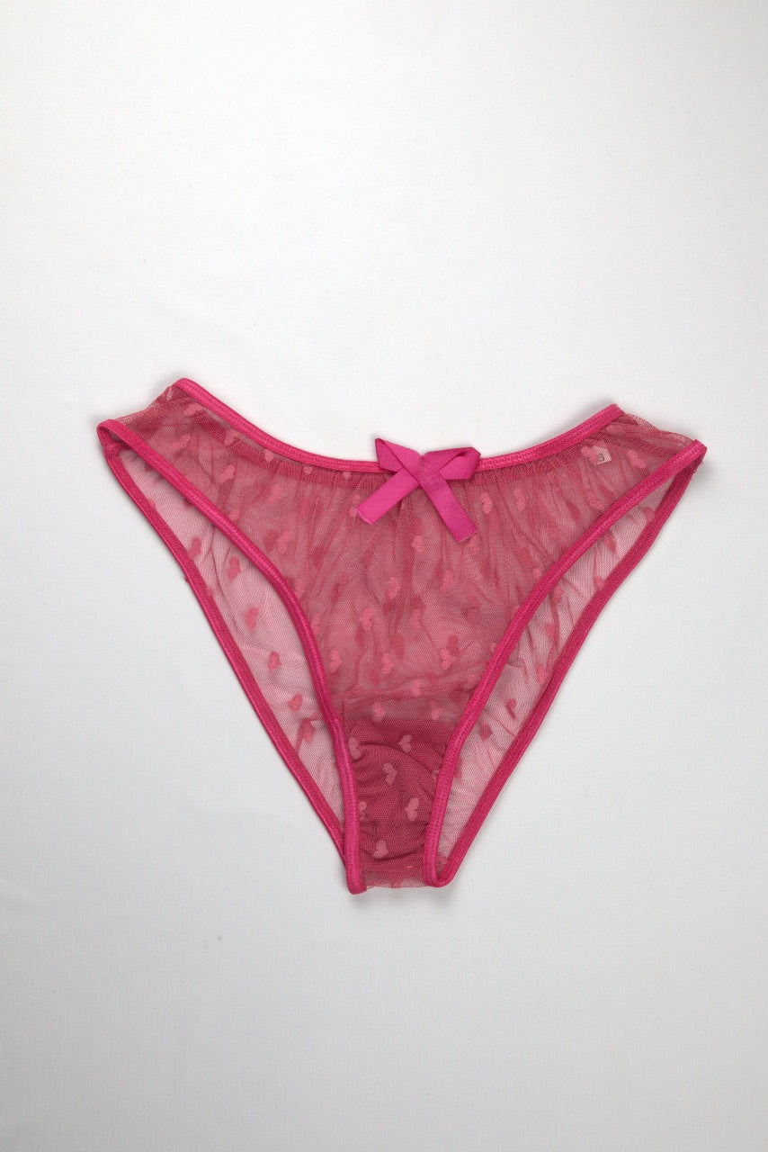 Sheer Reveal Thong Panty