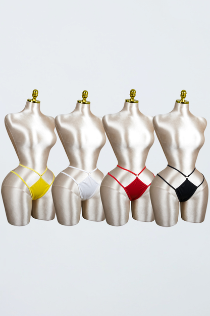 Strappy Thong Panty (Pack of 4)