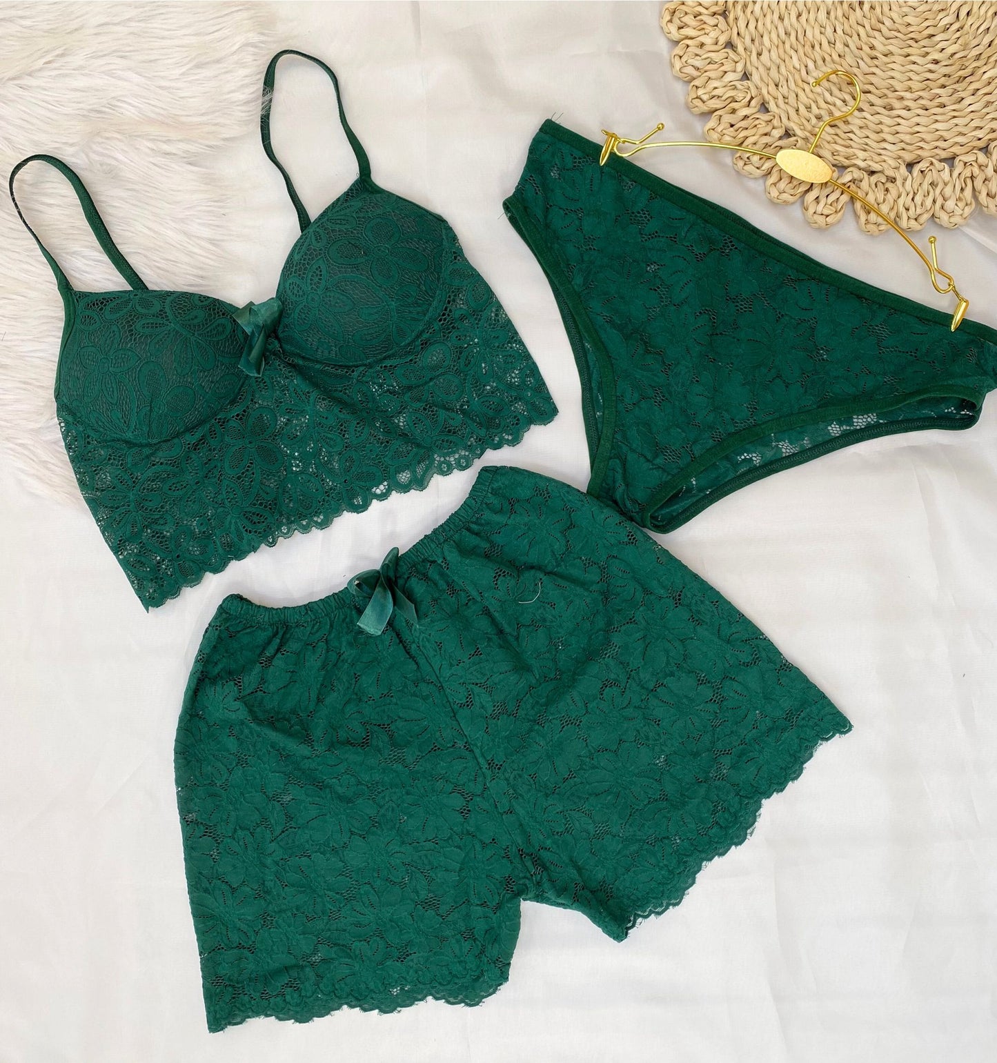 Lace 3-Piece Set