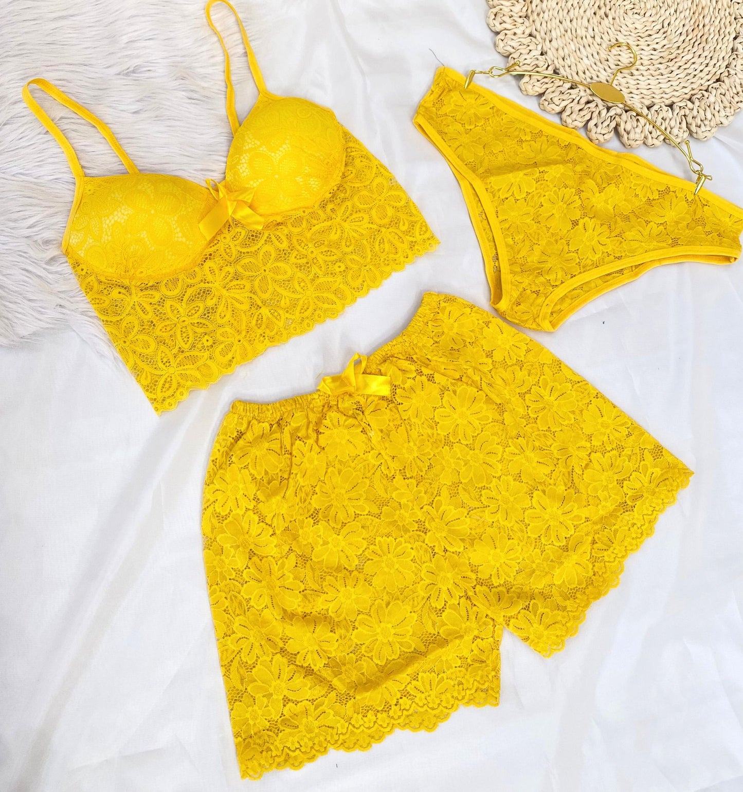 Lace 3-Piece Set