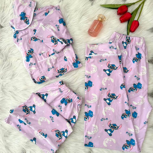 Chic 3-Piece Pajama Set