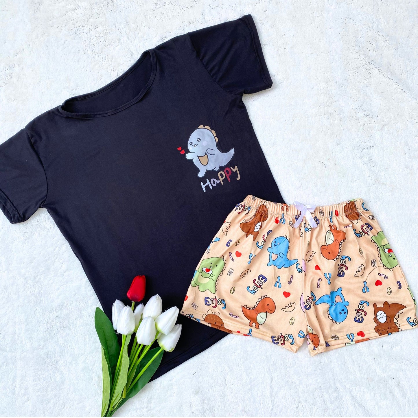Comfortable Hot Shorts Pajama Set
