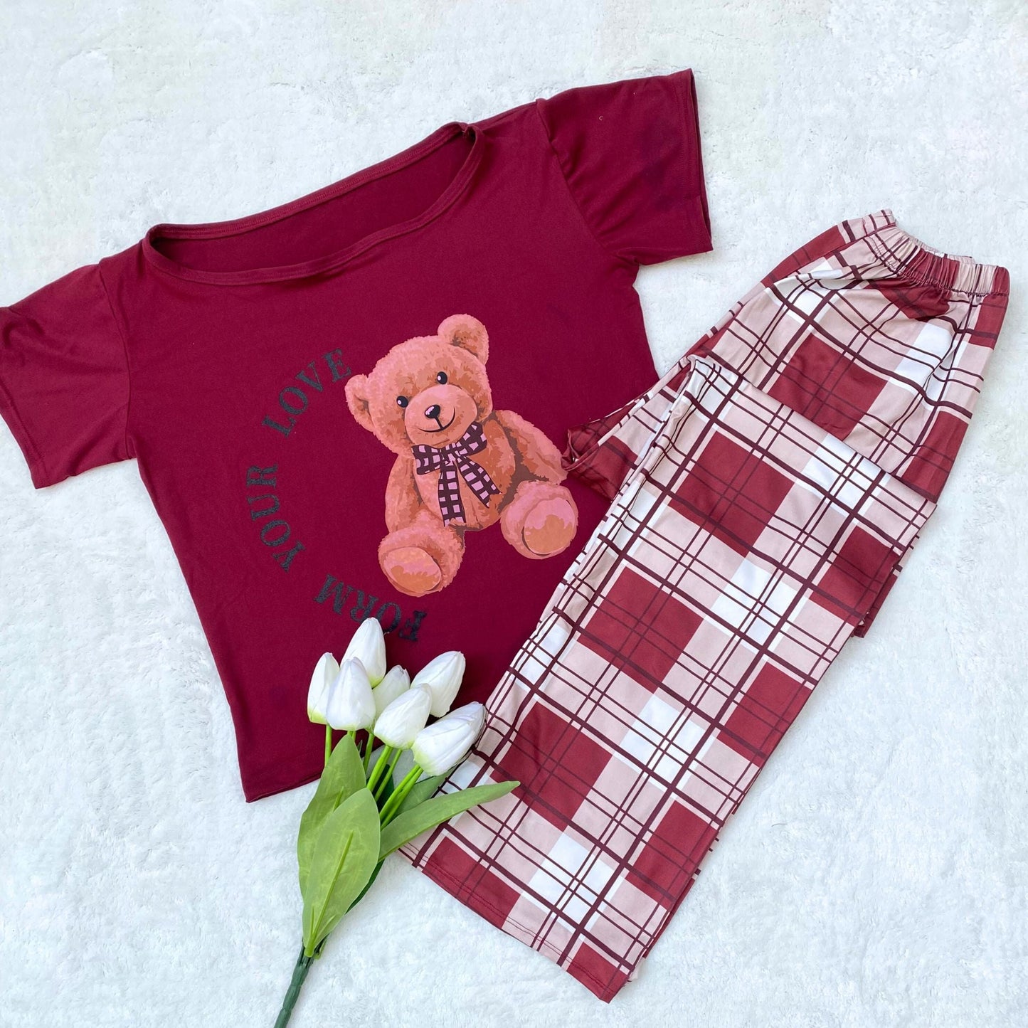 Comfortable 2-Piece Pajama Set
