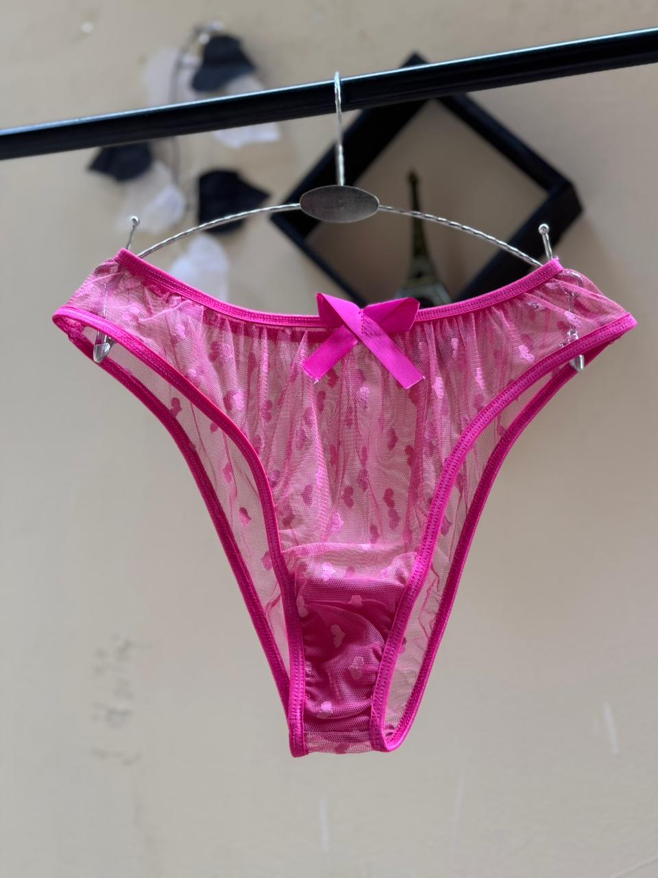 Sheer Reveal Thong Panty