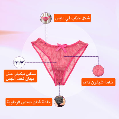 Sheer Reveal Bikini Panty